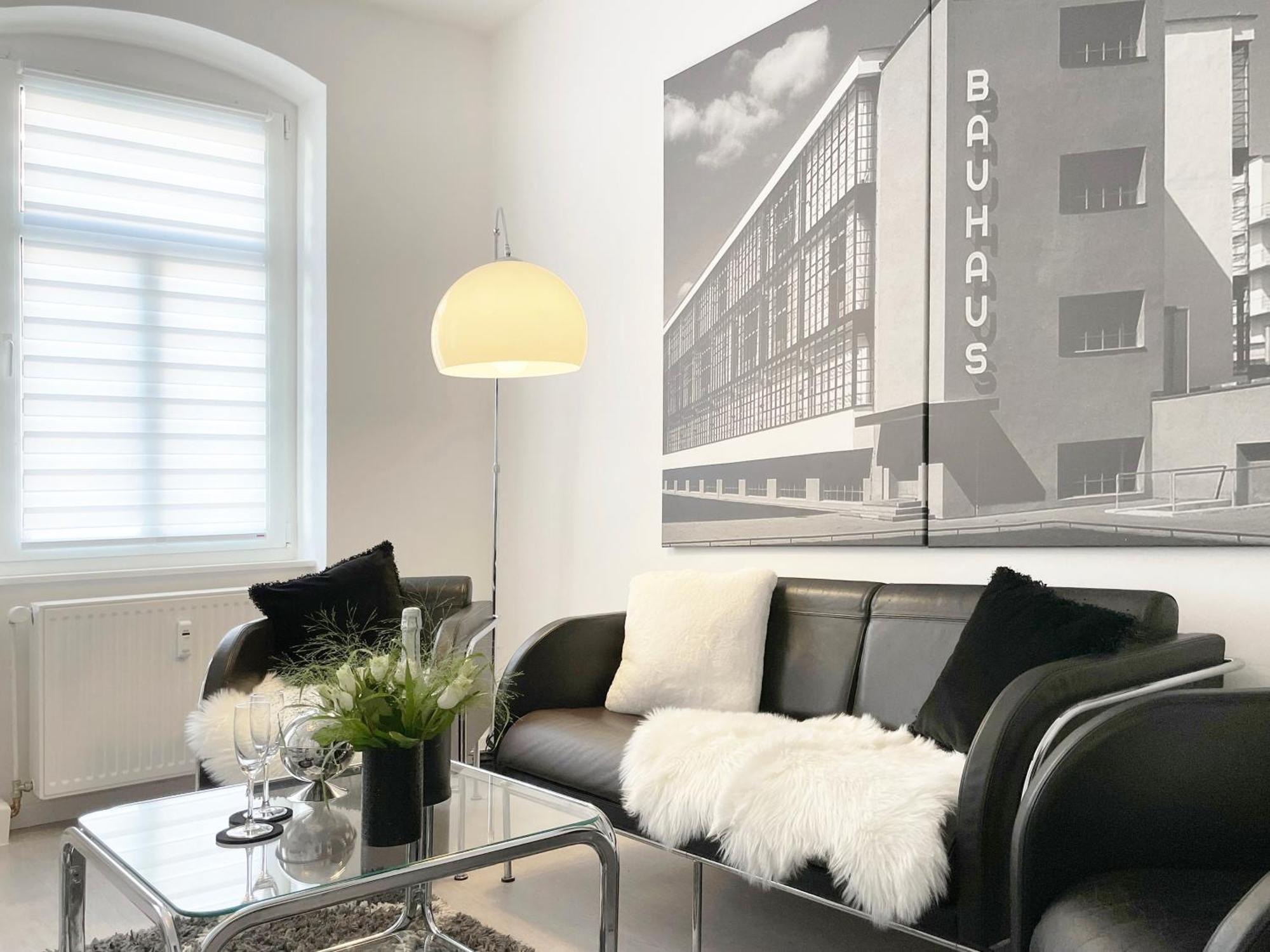 Bauhaus Design-Luxus Apartment, 20Er Jahre Stil, Garten Γκέρα Εξωτερικό φωτογραφία
