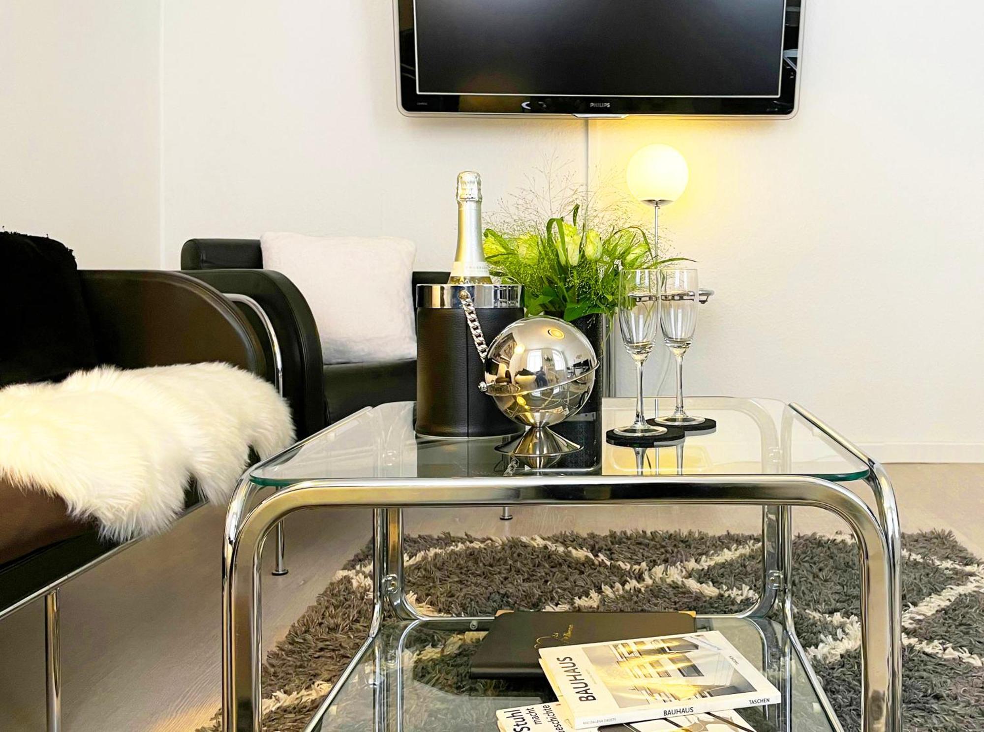 Bauhaus Design-Luxus Apartment, 20Er Jahre Stil, Garten Γκέρα Εξωτερικό φωτογραφία